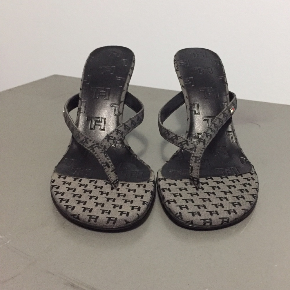 Tommy Hilfiger sandal heel shoes